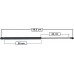 AMORTIGUADOR PARA PUERTA TRASERA DE GAS CHEVROLET Chevy Swing-Pop 94-99 (36.7 kg.=359 nw) * Largo=56.5 Cilindro=30 Varilla=23 cm. (Lift Support)